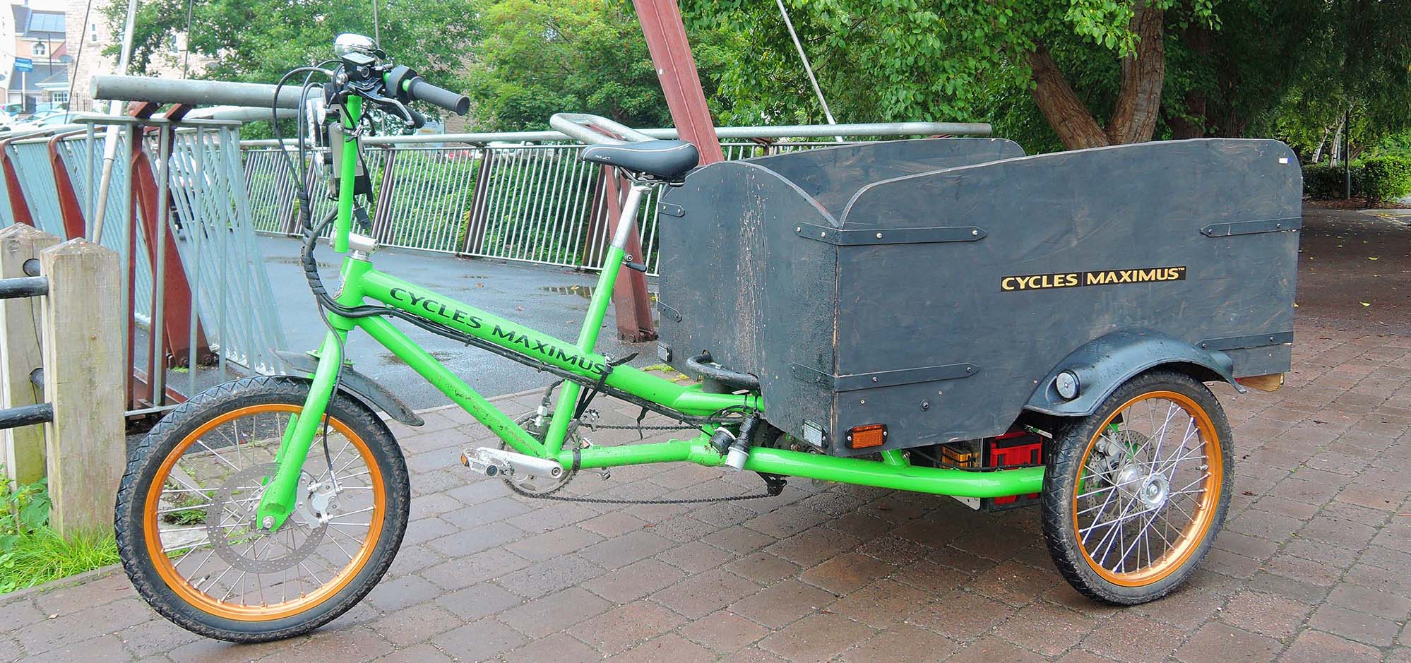 Plywood-Utility-PickUp-Trike